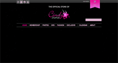 Desktop Screenshot of cindystarfall.net
